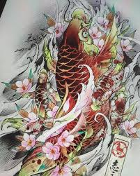 Tranh cá chép ao sen hay tranh cá chép sen vàng có hình ảnh hoa sen là biểu tượng cho sự dư giả, giàu có, thanh cao, mong ước được một cuộc sống no đủ và vị trí hợp phong thủy nhất để treo tranh cá chép chính là không gian phòng khách, phòng làm việc và phòng bếp đẹp, phòng ăn của gia đình. 900 Ca Chep Y TÆ°á»Ÿng Trong 2021 Ca Chep Hinh XÄƒm Hinh XÄƒm Nháº­t