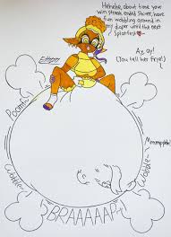 Diaper entrapment story