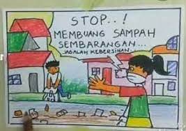 Maka dari itu salah satu yang harus diperhatikan adalah misalnya poster disimpan didekat tempat sampah dan berisi pesan jagalah kebersihan sebagai konteks perhatian lebih agar masyarakat membuang. Buatlah Poster Tentang Kebersihan Lingkungan Rumah Atau Lingkungan Sekitar Brainly Co Id