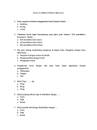 Cara gampang menulis huruf hijaiyah huruf alphabet belajar. Soal Latihan Tema 6 Kelas 2