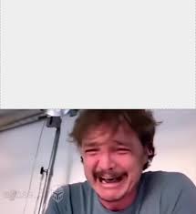 Explore all of our collage, meme, and design templates. Pedro Pascal Mandalorian Guy Laughing Then Crying Video Meme Template