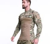 Amazon.com: Camisa táctica militar de manga larga para ...