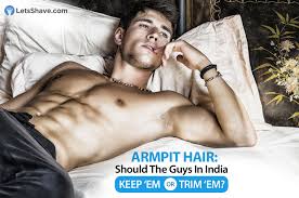 Wet your armpit thoroughly before shaving. Armpit Hair Should The Guys In India Keep Em Or Trim Em Blog