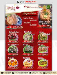 Pasalnya, sebelum membeli produkmu, pelanggan pasti akan melihat foto produkmu terlebih dulu. Contoh Desain List Menu Buku Menu Daftar Menu Caffe Bakso Warna Maroon Percetakan Murah Tanjungbalai Percetakan Tanjungbalai Desain Online Logo Banner Spanduk