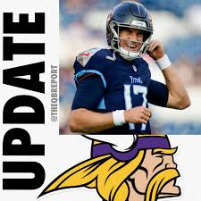 The Minnesota Vikings have had discussions with former Dolphins & Titans QB Ryan  Tannehill about joining the team. No deal is imminent but conversations  will continue. Via Jordan Schultz #viking #vikings #vikingsfootball #