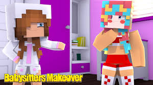Baby Ellie Gives A Prank Makeover Minecraft Little Kelly Youtube