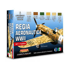 Acrylic Colours Lifecolor For Italian Aircraft Cs19 Astromodel