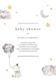 Fluffy Clouds Baby Shower Invitation Template Greetings Island Free Baby Shower Invitations Baby Shower Invitation Templates Printable Baby Shower Invitations