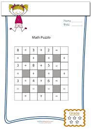 From holidays and seasons to grammar and math, these crossword puzzles worksheets feature a range of content just right for second grade students. Math Puzzle 7 Kidspressmagazine Com