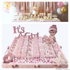 Sobelle Favors Shipped This Adorable Baby Shower Tray To Couple Saade And Fersan In Rhode Island Using The Tradi Baby Favors Baby Shower Event Baby Shower Diy