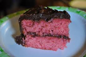 Hershey's kisses birthday cake candy, 10 oz pack. Fresh Strawberry Cake With Chocolate Icing Tasty Kitchen A Happy Recipe Community