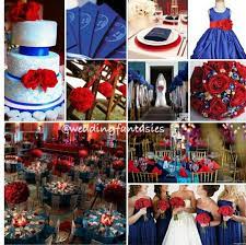 Royal Blue And Red Wedding But I Want A More Teal Color Red Wedding Theme Blue Red Wedding Red White Blue Wedding
