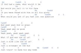 What If God Was One Of Us Em C G D In Verses And C G D In Chorus Liedjes Gedichten