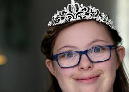 Sophia Pryor 1st JWHS prom queen with Down syndrome