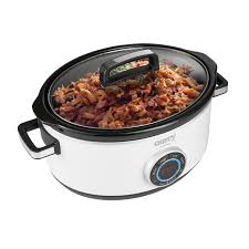 Each has the basic manual settings: Camry Cr 6410 Electric Slow Cooker Crock Pot With A Ceramic Bowl 6 5l Euroelectronics Eu