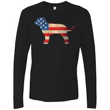 Vintage Golden Doodle Usa Premium Long Sleeve Tee