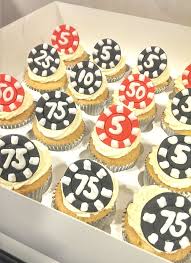 150 Poker Chip Cupcakes For A Las Vegas Themed Wedding Breakfast For Kids Casino Cakes Food