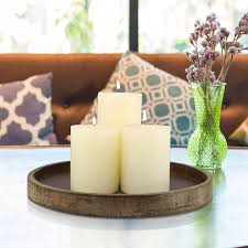 Get great deals on rustic/primitive metal candle sconces. Buy Stonebriar Rustic Natural Wood And Metal Candle Holder Tray Home Decor Accessories For The Coffee Table And Dining Table Large Online In Taiwan B01bul7si4
