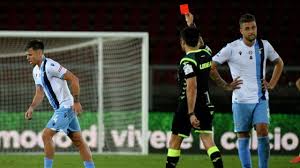 Ss lazio home jersey 2020 2021. Lazio Defender Patric Sent Off For Biting Lecce S Giulio Donati During Game Cbssports Com