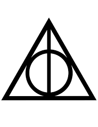 Deathly Hallows Symbol Free Printable Deathly Hallows Symbol Harry Potter Symbols Harry Potter Printables