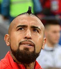 They are easily recognisable, with their mohawk hairstyle. Arturo Vidal Denies The Existence Of Cristiano Ronaldo