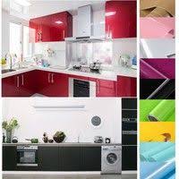 1m 3m 5m Premium Pvc Self Adhesive Wallpaper Furniture Renovation Bathroom Kitchen Cabinet Solid Color Waterproof Vinyl Wall Paper Wall Sticker Home Furniture Renovation Kitchen Cabinets And Backsplash Kitchen Cabinets