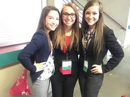 2016 04 05 FBLA State Daisy Burns, Kyra Stewart and Hannah Williams