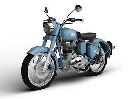 Royal Enfield Classic Squadron Blue 2016 3d Model Enfield Classic Royal Enfield Royal Enfield Bullet
