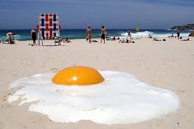 This Is What It Sounds Like When Eggs Fry Prince Glenelg Scorcher Summer Adelaide Installation Art Outdoor Art Public Art