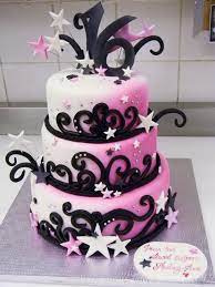 Miscellany of concept, tone also garnish are make these birthday cake showing views special and interesting. Sweet Sixteen Birthday Cake Sweet 16 Kuchen Tortendeko Kuchen Ideen