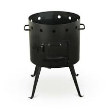 Der topf hat eine gewölbte innenseite ohne ecken und kanten. Feuerofen Fur Kasan Kazan 12 L Campingofen Outdoor Ofen Uchag Utschak Uchag Ebay