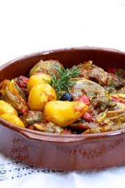 Saute De Veau Estival Citron Confit Olives Poivrons Recettes De Cuisine Saute De Veau Recette De Plat