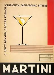Martini By Fabiano Marco Vintage Cocktails Martini Cocktail Illustration