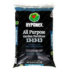 Hyponex 13 13 13 40 Lb All Purpose Fertilizer 522962 The Home Depot Fertilizer Fertilizer For Plants Garden Fertilizer