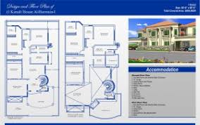 With rooms spread out over different floors, these 4 bedroom house plans provide accessible and flexible living spaces. 1 Kanal House Plans Civil Engineers Pk