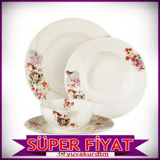 Catalina 6 kişilik 24 parça kare yemek takımı. Alisveris Panosundaki Pin