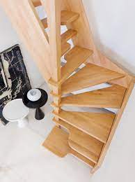 Alternating Tread Stairs One Turn Cottage Stairs Tiny House Stairs Interior Stairs