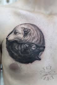 50 Of The Most Beautiful Wolf Tattoo Designs The Internet Has Ever Seen Wolf Tattoo Design Wolf Tattoo Yin Yang Wolf