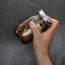 Mason Jar Soy Sesame Sauce Recipe By Tasty Recipe Coconut Curry Recipes Honey Barbecue Sauce Sesame Sauce