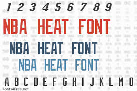 Miami vice font is the fancy font typeface and morris fuller benton was created this font typeface. Nba Heat Font Download Miami Heat Font Fonts4free
