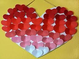 Originelle geschenke zum vatertag selbst gestalten mit foto & text. Ein Grosses Herz Basteln Herz Basteln Basteln Einfache Handarbeiten Fur Kinder