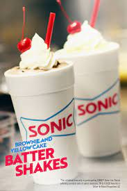 Sonic Drive In Food Mexican Dessert Recipes Cake Batter Shake