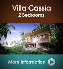 Villa Cassia Pool Houses Koh Samui Architectural Floor Plans