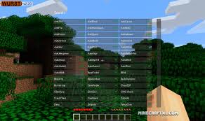 It's a hacked client for the popular pc game called minecraft. Download Wurst Minecraft Hack For 1 8 X 1 8 9