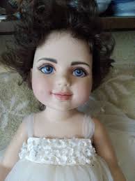 Porcelain franklin mint portrait doll for sale