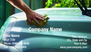 Make a great first impression by creating a unique business card design in canva. Car Wash Business Cards