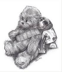 Chewbacca As Pooh Bear James Hance Art Work Star Wars Art Star Wars Fans Star Wars Love