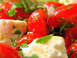 Bobby and giada in italy. Tomato Crostini With Whipped Feta Recipe Ina Garten Food Network