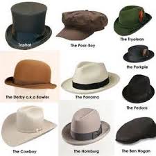 Cowboy Hat Styles Chart Yahoo Image Search Results