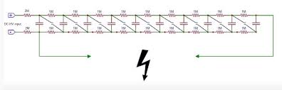 A marx generator into a rectangularly shaped pulse with the addition of a single inductor. Hv Marx Generator With Homemade Salt Water Capacitors Hackster Io